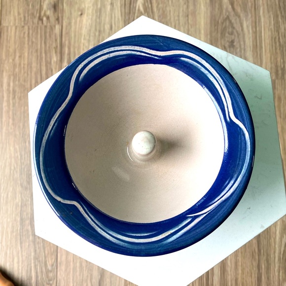 The Original Apple Baker Pottery Dish For Baked Apples Made in Paris, Maine - Picture 2 of 4